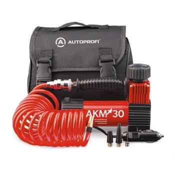 2 579 р. Компрессор автомобильный 30лмин. 10атм. 12А 12V в прикуриватель AUTOPROFI AUTOPROFI akm-30  с доставкой в г. Керчь. Увеличить фотографию 2