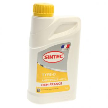 349 р. Антифриз желтый -40C 1кг OEM France Type-D SINTEC SINTEC 6145013  с доставкой в г. Керчь. Увеличить фотографию 1