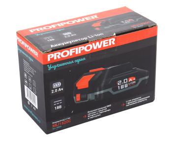 1 479 р. Аккумулятор для электроинструмента 18.0В 2.0Ач PROFIPOWER PROFIPOWER x0025  с доставкой в г. Керчь. Увеличить фотографию 4
