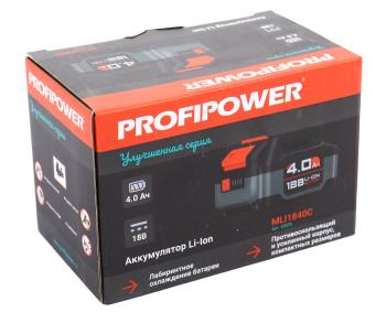 5 449 р. Аккумулятор для электроинструмента 18.0В 4.0Ач PROFIPOWER PROFIPOWER x0026  с доставкой в г. Керчь. Увеличить фотографию 4