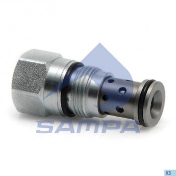 3 299 р. Клапан SCANIA 4,P,G,R,T series перепускной топливный SAMPA SAMPA 092.338  с доставкой в г. Керчь. Увеличить фотографию 1
