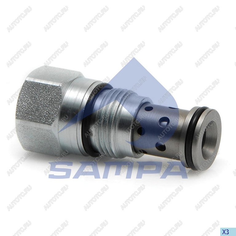 3 299 р. Клапан SCANIA 4,P,G,R,T series перепускной топливный SAMPA SAMPA 092.338  с доставкой в г. Керчь