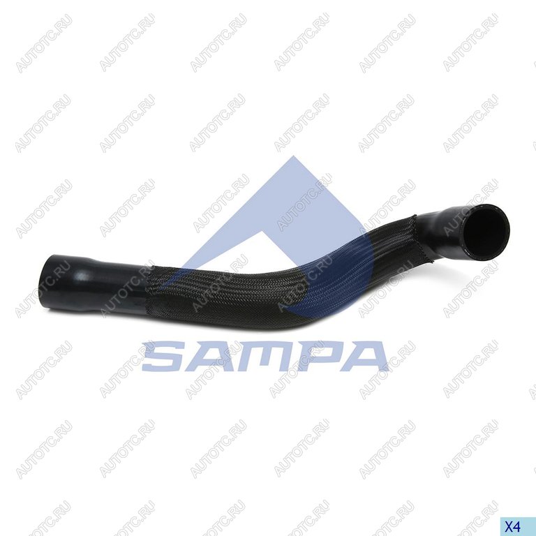 1 499 р. Патрубок SCANIA P380 радиатора нижний SAMPA SAMPA 040.408  с доставкой в г. Керчь