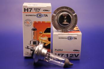 499 р. Лампа галогенная H7 12V 6055W Px26d в комплекте 2 шт ФОРМУЛА СВЕТА 2039444571355  с доставкой в г. Керчь. Увеличить фотографию 6