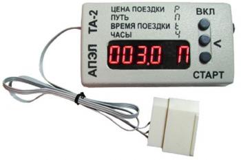 2 349 р. Таксометр ТА-2 АПЭЛ 2039842096573  с доставкой в г. Керчь. Увеличить фотографию 2