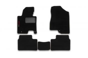 6 399 р. Коврики в салон KIA CeedPro Ceed 2012->, хб., 5 шт. (текстиль)  Киа Сид KIA r8140a2130  с доставкой в г. Керчь. Увеличить фотографию 1