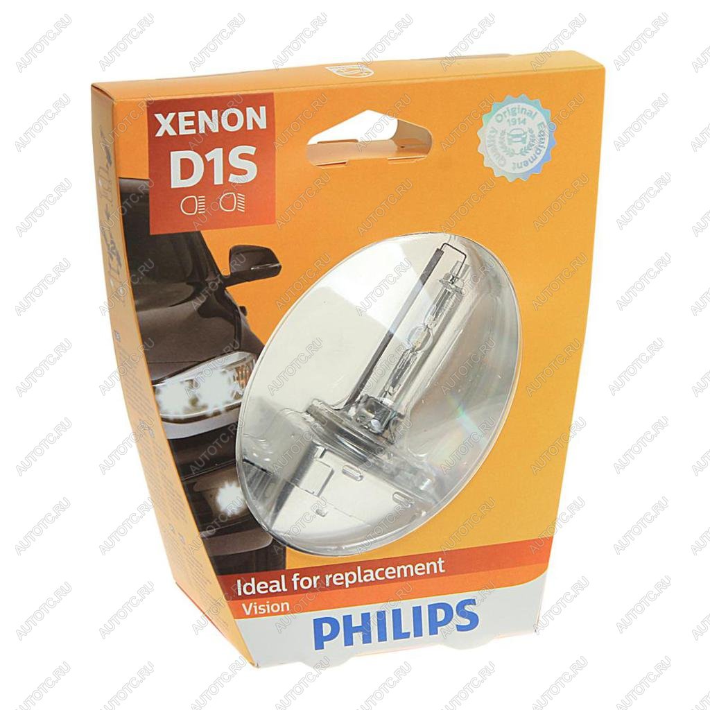 8 699 р. Лампа ксеноновая D1S 4600K бокс (1шт.) Xenon Vision PHILIPS PHILIPS 85415vis1  с доставкой в г. Керчь