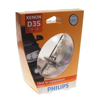 10 199 р. Лампа ксеноновая D3S 35W PK32d-5 4600K бокс (1шт.) Xenon Vision PHILIPS PHILIPS 42403vis1  с доставкой в г. Керчь. Увеличить фотографию 1