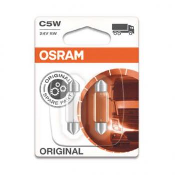 205 р. Лампа 24V C5W SV8.5-8 блистер (2шт.) OSRAM OSRAM 6423-02b  с доставкой в г. Керчь. Увеличить фотографию 1