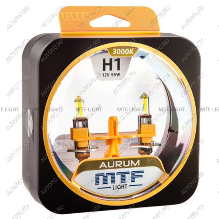 1 799 р. Лампа 12V H1 55W P14.5s бокс (2шт.) Aurum MTF MTF hau1201  с доставкой в г. Керчь