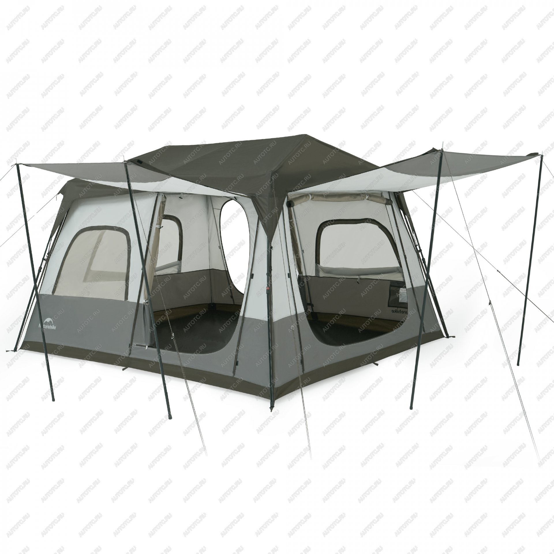 35 219 р. Палатка Naturehike Cape 8.3 быстросборная, серая  cnk2350ws014-mbr  с доставкой в г. Керчь