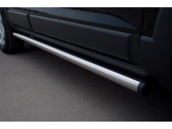 Пороги труба SLITKOFF Chevrolet Niva  2123 (2002-2008) дорестайлинг