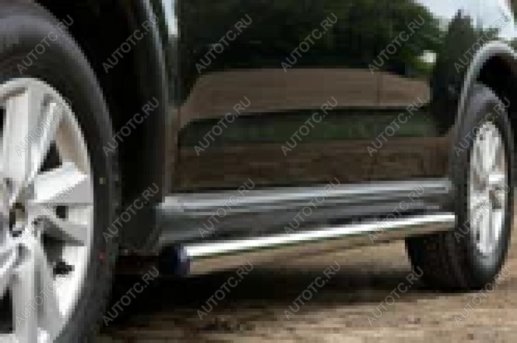 21 649 р. Пороги труба SLITKOFF  CITROEN C-crosser (2007-2012) (d76 мм)  с доставкой в г. Керчь