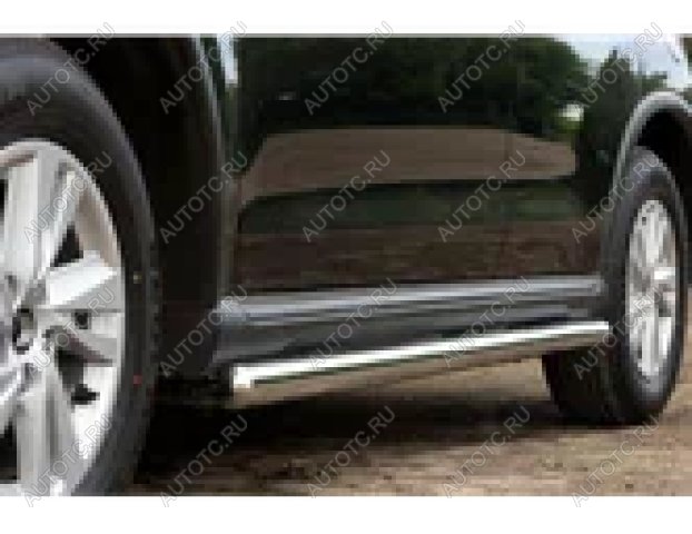 23 799 р. Пороги труба SLITKOFF  CITROEN C-crosser (2007-2012) (d76 мм)  с доставкой в г. Керчь