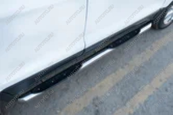 26 999 р. Пороги труба с накладками SLITKOFF  Ford EcoSport (2013-2019) дорестайлинг (d76 мм)  с доставкой в г. Керчь