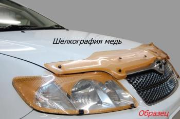  Дефлектор капота (рынок Японии) CA-Plastiс Toyota Ractis (2005-2010) (серия Шелкография медь)