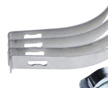 6 299 р. Колодки тормозные ось Knorr дисковые (с выточкой под датчик АБС,KNORR SB3745) (4шт.) АТИ АТИ Завод au 095  с доставкой в г. Керчь. Увеличить фотографию 4