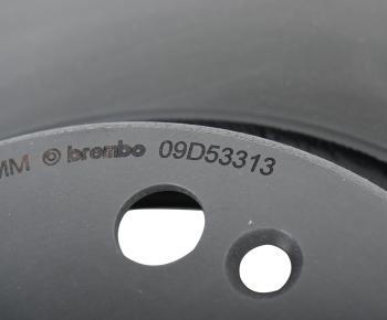 10 699 р. Диск тормозной MERCEDES E (W213) задний (1шт.) BREMBO BREMBO 09.d533.13  с доставкой в г. Керчь. Увеличить фотографию 5