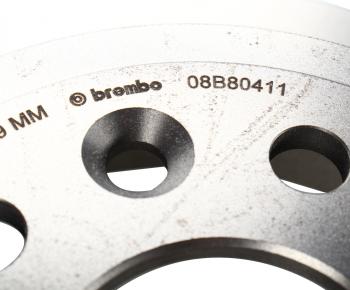 5 299 р. Диск тормозной LAND ROVER Freelander (07-) задний (1шт.) BREMBO BREMBO 08.b804.11  с доставкой в г. Керчь. Увеличить фотографию 4
