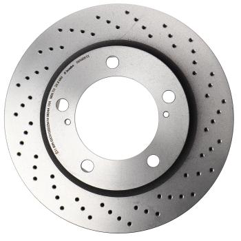 14 449 р. Диск тормозной TOYOTA Land Cruiser (J200) (08-15) LEXUS LX570 передний (1шт.) BREMBO BREMBO 09.a966.1x  с доставкой в г. Керчь. Увеличить фотографию 3