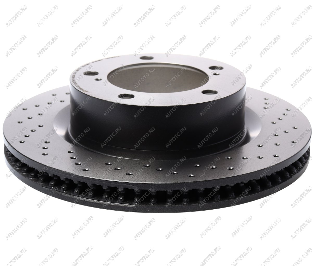 14 449 р. Диск тормозной TOYOTA Land Cruiser (J200) (08-15) LEXUS LX570 передний (1шт.) BREMBO BREMBO 09.a966.1x  с доставкой в г. Керчь