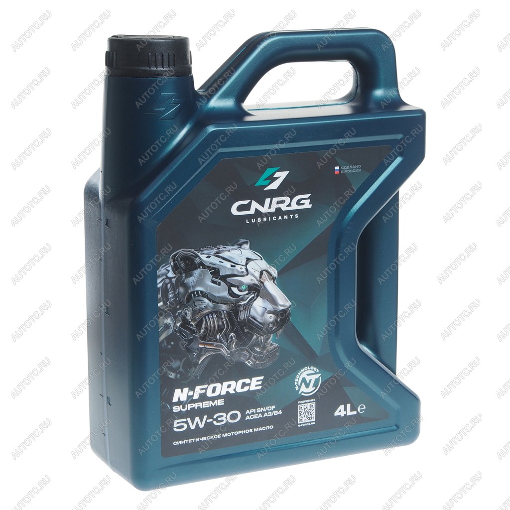2 099 р. Масло моторное N-Force Supreme SNCFA3B4 5W30 синт.4л CNRG CNRG cnrg-260-0004  с доставкой в г. Керчь