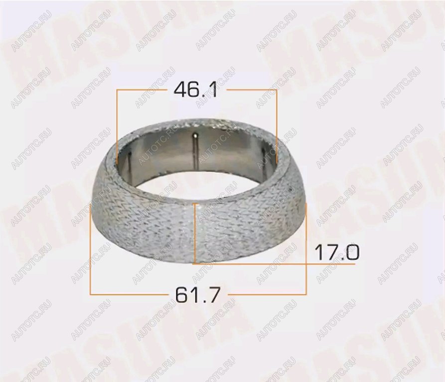 489 р. Прокладка SUZUKI Ignus (03-07) (1.31.5) Wagon (03-07) (1.3) выхлопной системы (кольцо) MASUMA MASUMA mos-202  с доставкой в г. Керчь