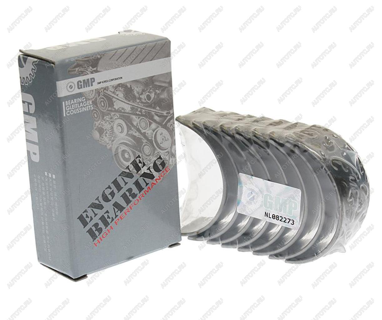 599 р. Вкладыши HYUNDAI Porter дв.D4BF шатунные d+0.50 комплект (8шт.) GMP GMP 23060-42923  с доставкой в г. Керчь