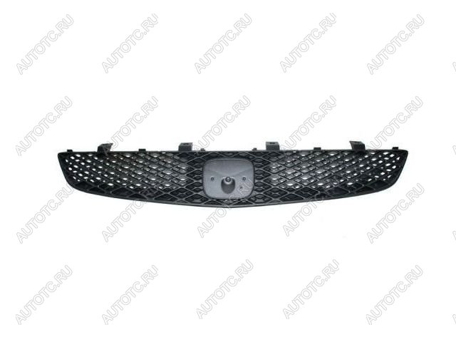 1 299 р. Решетка радиатора (пр-во Тайвань) BODYPARTS  Honda Civic  EU (2000-2003) хэтчбэк 5 дв. дорестайлинг (серебристо-черная)  с доставкой в г. Керчь