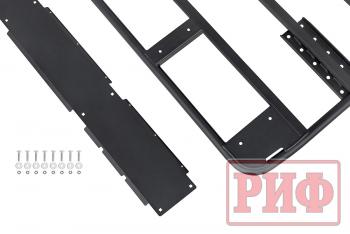 58 259 р. Багажник экспедиционный (платформа) РИФ 1500х2750 мм ГАЗ Соболь (для ам с люком)  rifgaz-roof6  с доставкой в г. Керчь. Увеличить фотографию 13