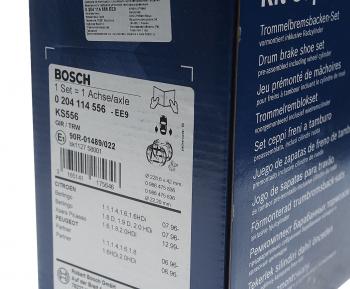 7 749 р. Колодки тормозные PEUGEOT Partner CITROEN Berlingo задние барабанные (4шт.) BOSCH BOSCH 0204114556  с доставкой в г. Керчь. Увеличить фотографию 3
