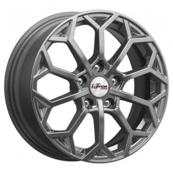 8 199 р. Диск колесный литой MITSUBISHI Outlander R16 КС-1000 Спейс-Нидл Блэк Джек K&K ifree 5х114,3 ет38 d-67,1  с доставкой в г. Керчь. Увеличить фотографию 1