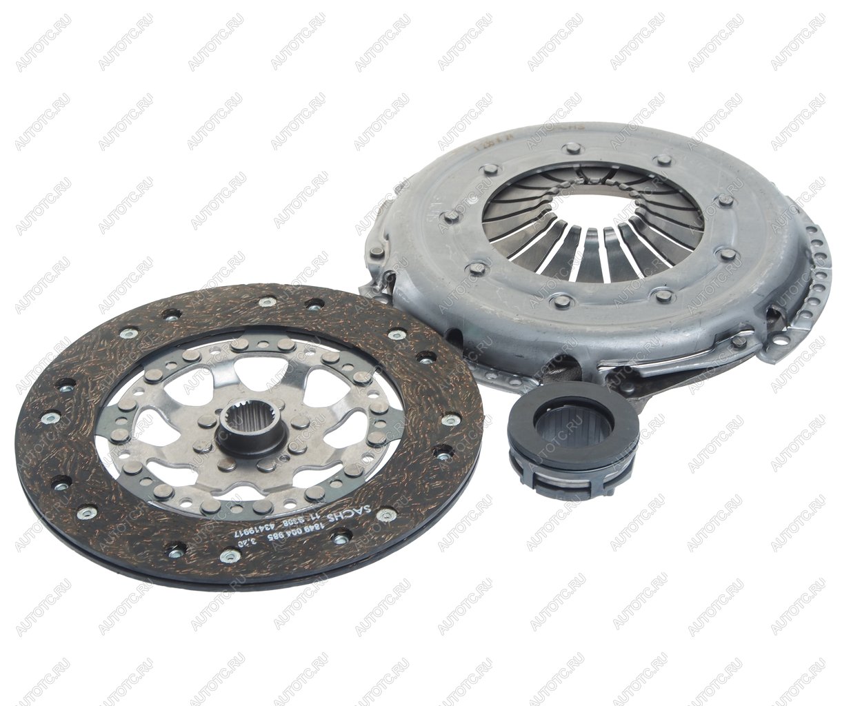18 449 р. Сцепление AUDI A4,A6 VW Passat (97-) (1.81.8 T) комплект SACHS SACHS 3000951210  с доставкой в г. Керчь