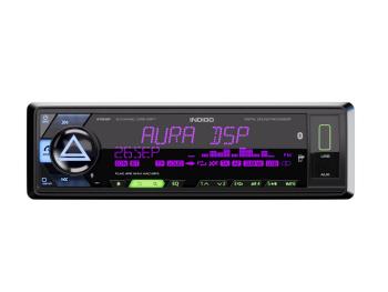 7 699 р. Магнитола автомобильная 1DIN AURA AURA indigo-876dsp  с доставкой в г. Керчь. Увеличить фотографию 2