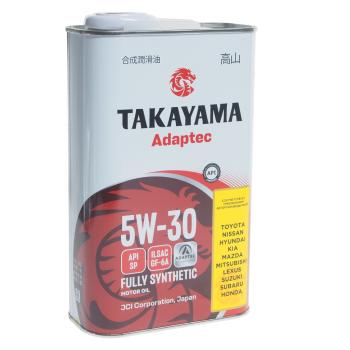 869 р. Масло моторное Adaptec SPGF-6A 5W30 синт.1л TAKAYAMA TAKAYAMA 6056130  с доставкой в г. Керчь. Увеличить фотографию 1