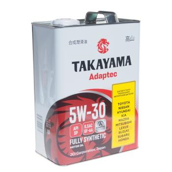 2 689 р. Масло моторное Adaptec SPGF-6A 5W30 синт.4л TAKAYAMA TAKAYAMA 6056131  с доставкой в г. Керчь. Увеличить фотографию 1