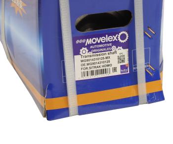9 499 р. Вал карданный SITRAK HOWO межосевой L=665 MOVELEX MOVELEX wg9014310125-mx  с доставкой в г. Керчь. Увеличить фотографию 5