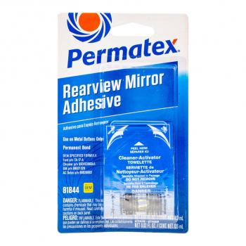 699 р. Клей для зеркал заднего вида 2-х компонентный 0.3мл+0.6мл Rearview Mirror Adhesive PERMATEX PERMATEX 81844  с доставкой в г. Керчь. Увеличить фотографию 1