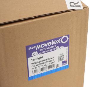 2 169 р. Фонарь задний SITRAK HOWO правый MOVELEX MOVELEX wg9925810002-mx  с доставкой в г. Керчь. Увеличить фотографию 6