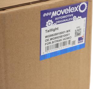 1 999 р. Фонарь задний SITRAK HOWO левый MOVELEX MOVELEX wg9925810001-mx  с доставкой в г. Керчь. Увеличить фотографию 6