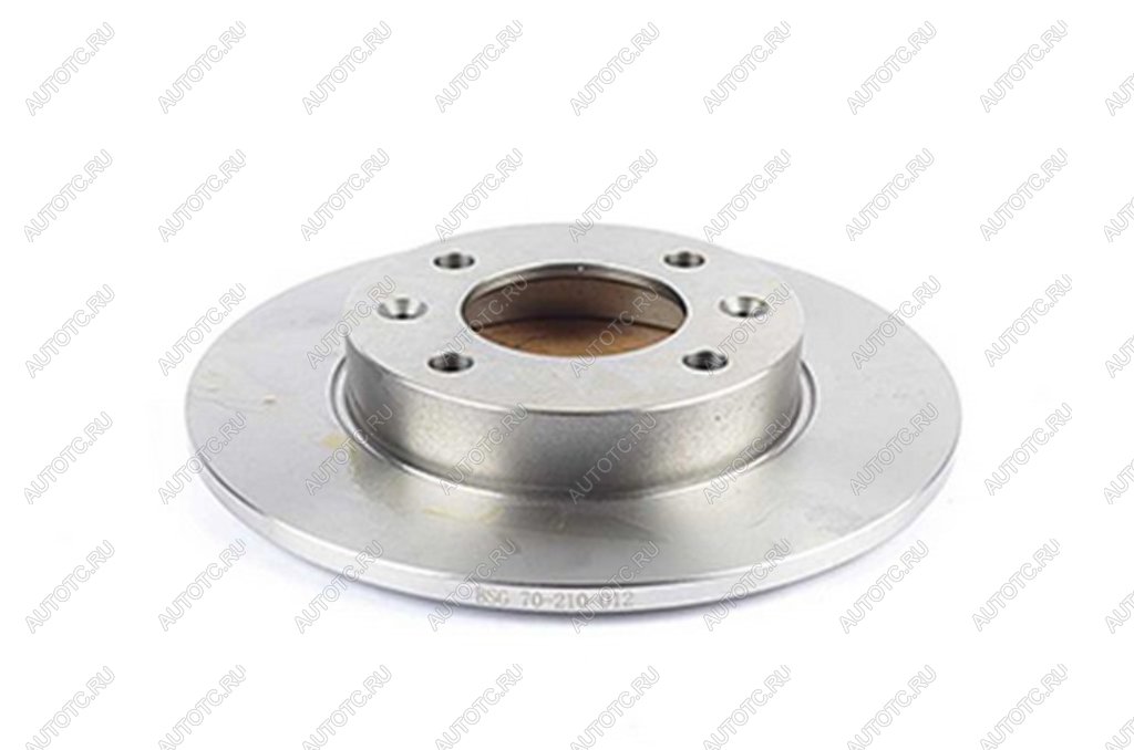 2 449 р. Диск тормозной PEUGEOT 307 (02-10) CITROEN C2,C3 (02-09) задний (1шт.) BSG BSG bsg70210012  с доставкой в г. Керчь