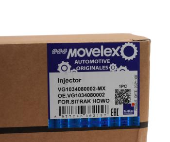 12 999 р. Форсунка SITRAK HOWO топливная MOVELEX MOVELEX vg1034080002-mx  с доставкой в г. Керчь. Увеличить фотографию 5