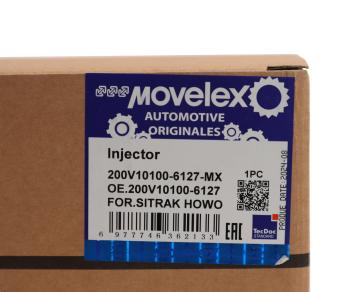 14 849 р. Форсунка SITRAK HOWO дв.MC13 топливная MOVELEX MOVELEX 200v101006127-mx  с доставкой в г. Керчь. Увеличить фотографию 6