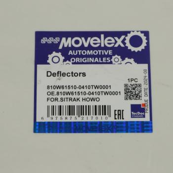 2 599 р. Крыло SITRAK HOWO переднее правое задняя часть (под покраску) MOVELEX MOVELEX 810w615100410tw0001-mx  с доставкой в г. Керчь. Увеличить фотографию 3