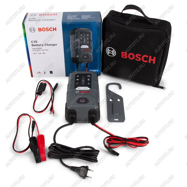 12 999 р. Устройство зарядное 12-24V 7A 220V C70 BOSCH BOSCH 0189911070  с доставкой в г. Керчь