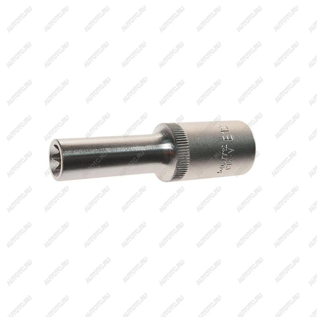 260 р. Головка торцевая 12 TORX E12 высокая L=75мм ROCKFORCE ROCKFORCE rf-5467712  с доставкой в г. Керчь