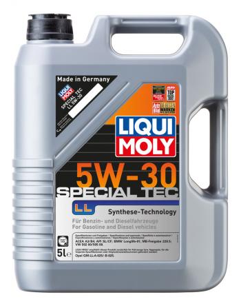 7 749 р. Масло моторное LEICHTLAUF SPECIAL LL 5W30 синт.5л LIQUI MOLY LIQUI MOLY 8055  с доставкой в г. Керчь. Увеличить фотографию 1