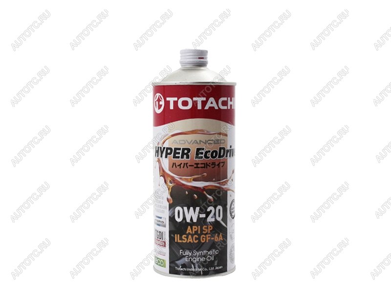1 399 р. TOTACHI HYPER Ecodrive Fully Synthetic SPRCGF-6A 0W-20 1л TOTACHI E0101  с доставкой в г. Керчь