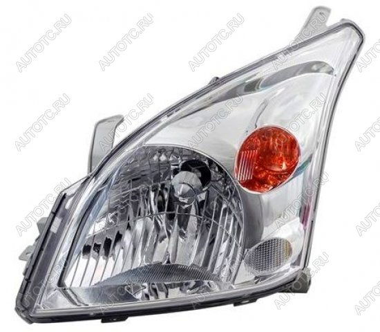 7 199 р. Фара левая (под корректор) DEPO Toyota Land Cruiser Prado J120 (2002-2009)  с доставкой в г. Керчь