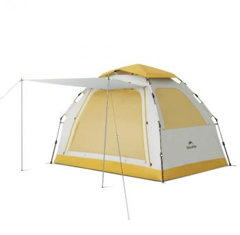 Палатка Naturehike Ango ES60 3-местная, быстросборная, желтая  cnk230ws018-tye